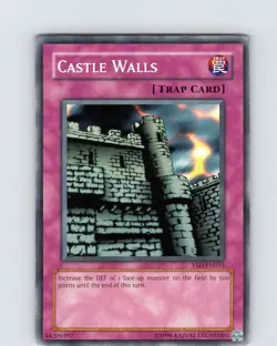 Yu-Gi-Oh TCG Castle Walls YSD-EN033 Unlimited Regular Common Card LP-NM - Image 1