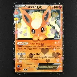 Flareon EX RC6/RC32 - Generations Radiant Collection - Pokemon Card - Image 1
