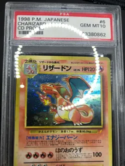 PSA 10 Charizard Holo CD Promo #006 Japanese Pokemon Card 1999 Vintage CHECK DES - Image 5