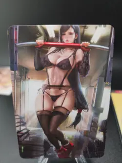 Tifa Lockhart Final Fantasy 7 Anime Waifu Card Doujin - Image 2
