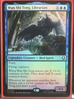 1x (NM) Wan Shi Tong, Librarian - Foil - Mythic Rare - TLA 0078 - Image 1