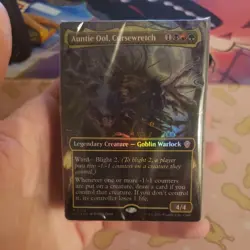 MTG Lorwyn Eclipsed Blight Curse Commander Deck Sealed Auntie Ool, Cursewretch - Image 3
