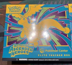 2x Pokemon TCG Ascended Heroes Pokemon Center Elite Trainer Box ETB - SEALED - Image 1