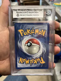 Pokemon TCG Muk Fossil 13 Holo Unlimited Rare BGS 7.5 Vintage PSA CGC - Image 2