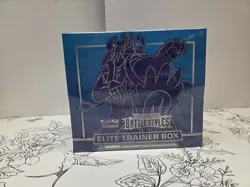 Pokemon TCG Sword & Shield Battle Styles BLUE ETB Elite Trainer Box IMPERFECT - Image 1