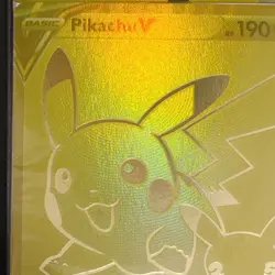 Pikachu V SWSH145 Celebrations Black Star Promo Gold NM Pokemon TCG SEALED - Image 3