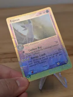 2003 EX Sandstorm Reverse Holo Rare 16/100 Eeveelution E-Reader HP-Damage - Image 3