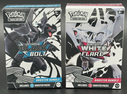 Pokemon TCG S and V Black Bolt & White Flare Booster Bundle Set Sealed - Image 1