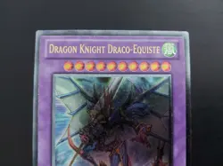Yugioh - Dragon Knight Draco-Equiste DREV-EN038 Ultimate Rare 1st Edition - Image 2