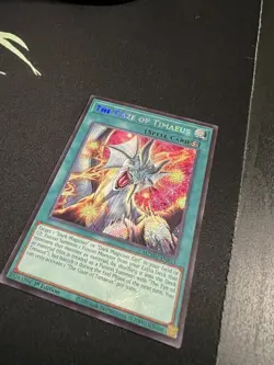 Yu-Gi-Oh Gaze of Timaeus Secret Rare 1st Edition Near Mint MZMU - Image 2