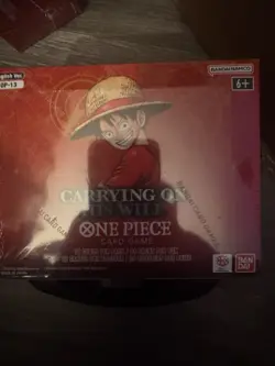 HEAVY 🏋 One Piece Carrying On His Will Booster Box OP 13. New And Sealed - Image 2