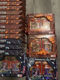 One Piece Illustration Box Vol.5 / Vol.6 Lot of 31 New Sealed - Image 1