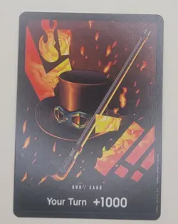 DON !! Card Regular (Sabo) ONE PIECE Card The Best PRB-01 English - Image 1