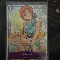 O-Nami (Illustration Box Vol.1) OP05-062 One Piece Promotion Cards Foil - Image 1