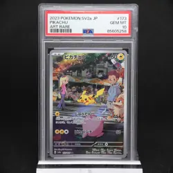 PSA 10 Pikachu 173/165 AR Japanese Full Art Rare Pokemon 151 Graded Card - Image 1