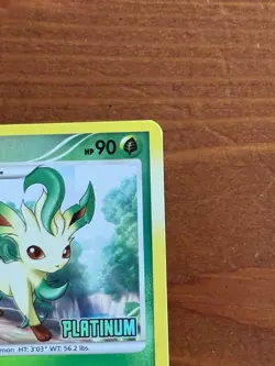 Leafeon Reverse Holo Stamped Rare card DP5 Majestic Dawn 24/100 - LP/NM - Image 4