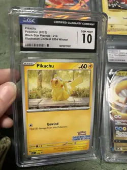 CGC Graded Pokemon Card Lot - Pikachu, Dragonite V, Machamp, Voltorb, Ho-Oh - Image 2