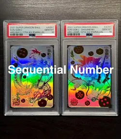 PSA 10 Son Goku BM11 UGM5-ASEC Parallel 11th 12th Super Dragon Ball Heroes Card - Image 1