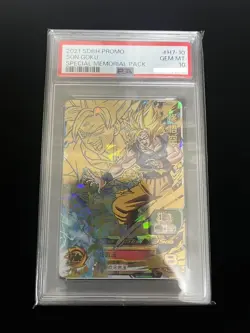 PSA 10 Super Dragon Ball Heroes Son Goku H7-10P SDBH Promo Japanese Card 2021 - Image 1