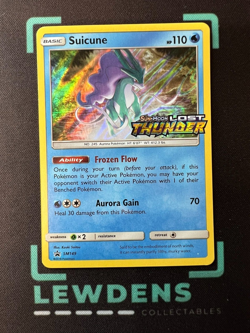 Suicune - SM149 - Lost Thunder - Sun & Moon Black Star Promo - Pokemon Card - Image 1