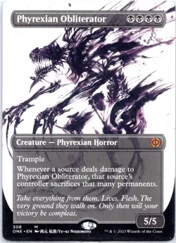 Phyrexian Obliterator (Showcase) | ONE | 308 | LP | 2023 - Image 1
