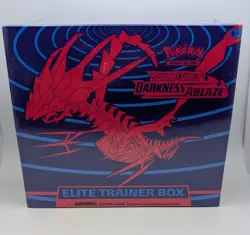 Pokemon TCG: Sword and Shield Darkness Ablaze Elite Trainer Box ETB New Sealed - Image 2