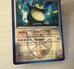 Pokemon TCG Snorlax Plasma Storm 101/135 Reverse Holo Rare - Image 3