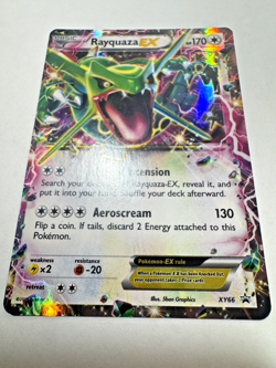 2015 Pokemon Black Star Promo Rayquaza EX #XY66 - Image 2