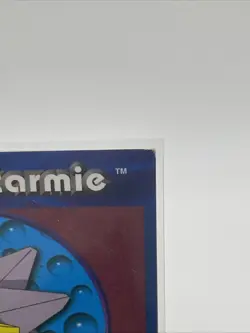 Vintage 90s Rare Starmie PokeTrivia Burger King Pokemon Card - Image 3