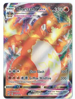2020 Pokemon Sword & Shield Darkness Ablaze Charizard VMAX #020/189 Ultra Rare - Image 1