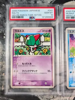 Pokemon Japanese 1st Ed. Ralts, Mudkip & Torchic PSA 10 GEM MINT for piipii_z - Image 2