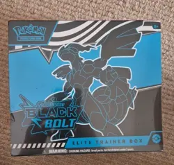 Pokemon TCG - Scarlet & Violet 10.5 - Black Bolt Elite Trainer Box ETB - Image 1