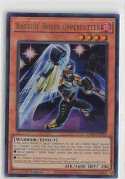 Legendary Duelists: Soulburning Volcano Ultra Rare LP LD10-EN032 Battlin' Boxer - Image 1