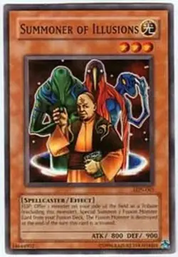 Summoner of Illusions - LON-063 - Common - Unlimited Edition - Damaged - Image 1