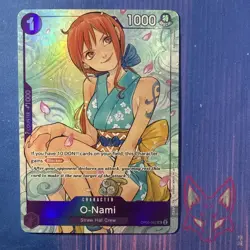 One Piece - OP05-062 - O-Nami - Illustration Box Vol. 1 Promo US Seller - Image 1