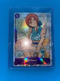 One Piece TCG O-NAMI OP05-062 Illustration Box Vol.1 Promo English Card #062 - Image 1