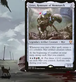 MTG | Urtet, Remnant of Memnarch Myr Commander Deck | 100 CARDS READY TO PLAY - Image 1