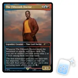 THE FIFTEENTH DOCTOR Secret Lair Magic MTG MINT CARD - Image 1