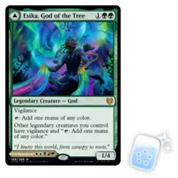 ESIKA, GOD OF THE TREE Kaldheim KHM Magic MTG MINT CARD - Image 1