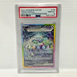 Terapagos EX 170/142 PSA 10 - Stellar Crown - Graded Pokemon Card - PSA 10 - Image 1