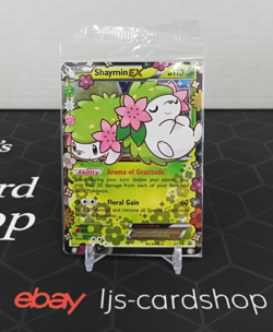 Shaymin EX XY XY148 Black Star Promo Holo Sealed Pokemon Card T1 - Image 1