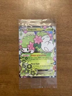 Pokemon TCG Shaymin-EX Promo Card XY148 Holo Sealed, Near Mint Condition - Image 5