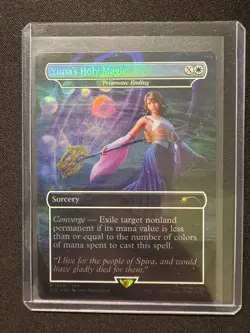 YUNA'S HOLY MAGIC - PRISMATIC ENDING FOIL - Magic: The Gathering - NM/M - Image 1