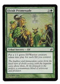 MTG Elvish Promenade X1 Lorwyn edition uncommon - Image 1
