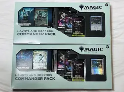 Magic the Gathering Haunts and Horrors (Jump Scare And Death Toll) 2 Pack ! 🔥 - Image 1
