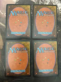 *** BETA Ironroot Treefolk x4 *** NM Clean! - Vintage MtG Magic - Image 2