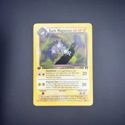 Dark Magneton 28/82 Pokemon Team Rocket Regular Non-Holo Rare NM Vintage Card - Image 1