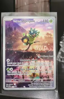 Teal Mask Ogerpon - (Pokemon Center Exclusive) Promo Holo SV: Scarlet & Violet - Image 1