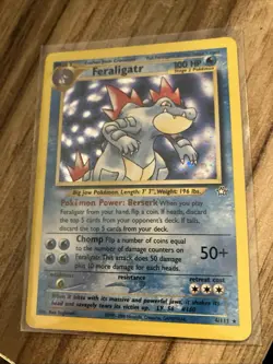 Pokemon TCG Holo Feraligatr Neo Genesis 4/111 - Image 1
