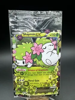 Pokemon TCG - Shaymin EX XY148 (Sealed) - XY - Holo Black Star Promo - Image 1
